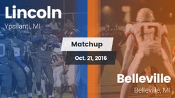 Matchup: Lincoln  vs. Belleville  2016
