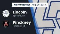 Recap: Lincoln  vs. Pinckney  2017