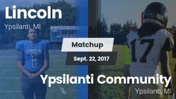Matchup: Lincoln  vs. Ypsilanti Community  2017