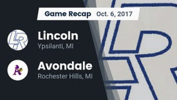 Recap: Lincoln  vs. Avondale  2017