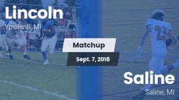 Matchup: Lincoln  vs. Saline  2018