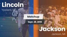 Matchup: Lincoln  vs. Jackson  2018
