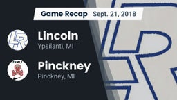 Recap: Lincoln  vs. Pinckney  2018