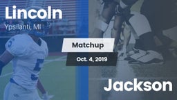Matchup: Lincoln  vs. Jackson 2019