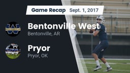 Recap: Bentonville West vs. Pryor  2017