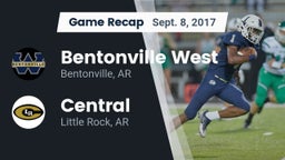 Recap: Bentonville West vs. Central  2017