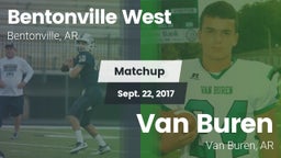 Matchup: West High vs. Van Buren  2017