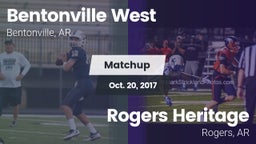 Matchup: West High vs. Rogers Heritage  2017