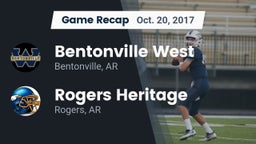 Recap: Bentonville West vs. Rogers Heritage  2017