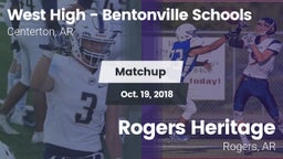 Matchup: West High vs. Rogers Heritage  2018
