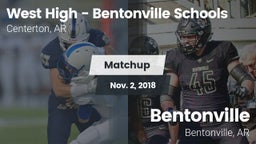 Matchup: West High vs. Bentonville  2018