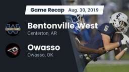 Recap: Bentonville West  vs. Owasso  2019