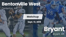 Matchup: West High vs. Bryant  2019