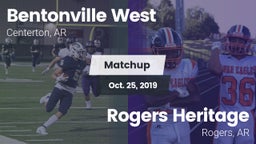 Matchup: West High vs. Rogers Heritage  2019