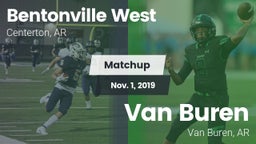Matchup: West High vs. Van Buren  2019