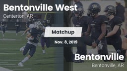 Matchup: West High vs. Bentonville  2019