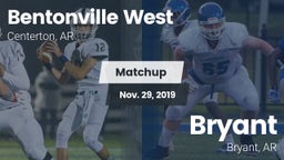 Matchup: West High vs. Bryant  2019