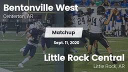 Matchup: West High vs. Little Rock Central  2020