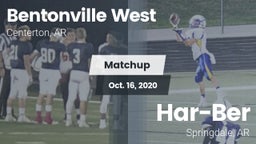 Matchup: West High vs. Har-Ber  2020