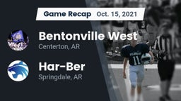 Recap: Bentonville West  vs. Har-Ber  2021