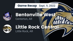 Recap: Bentonville West  vs. Little Rock Central  2022