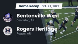 Recap: Bentonville West  vs. Rogers Heritage  2022