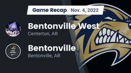 Recap: Bentonville West  vs. Bentonville  2022