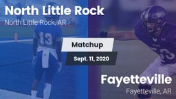 Matchup: North Little Rock vs. Fayetteville  2020