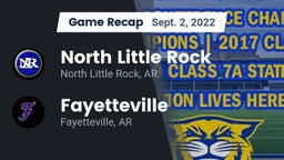 Recap: North Little Rock  vs. Fayetteville  2022