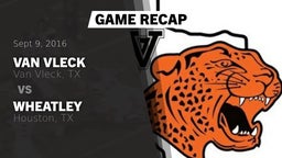 Recap: Van Vleck  vs. Wheatley  2016