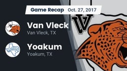 Recap: Van Vleck  vs. Yoakum  2017