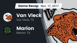 Recap: Van Vleck  vs. Marion  2017