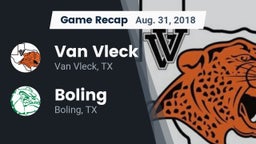 Recap: Van Vleck  vs. Boling  2018