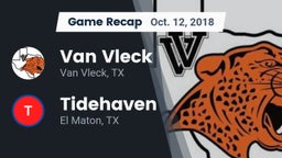Recap: Van Vleck  vs. Tidehaven  2018