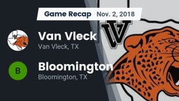 Recap: Van Vleck  vs. Bloomington  2018