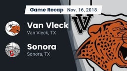 Recap: Van Vleck  vs. Sonora  2018