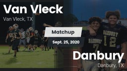 Matchup: Van Vleck High vs. Danbury  2020