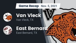 Recap: Van Vleck  vs. East Bernard  2021