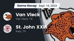 Recap: Van Vleck  vs. St. John XXIII  2023