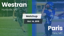 Matchup: Westran  vs. Paris  2016