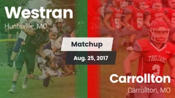 Matchup: Westran  vs. Carrollton  2017