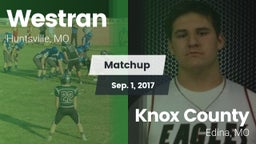 Matchup: Westran  vs. Knox County  2017