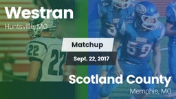 Matchup: Westran  vs. Scotland County  2017