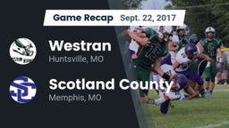 Recap: Westran  vs. Scotland County  2017