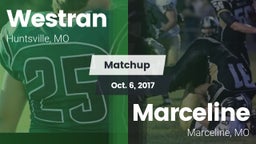 Matchup: Westran  vs. Marceline  2017
