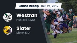 Recap: Westran  vs. Slater  2017