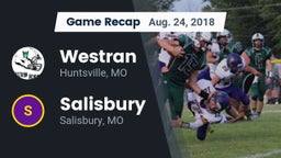 Recap: Westran  vs. Salisbury  2018