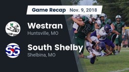 Recap: Westran  vs. South Shelby  2018