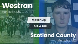 Matchup: Westran  vs. Scotland County  2019