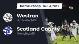 Recap: Westran  vs. Scotland County  2019